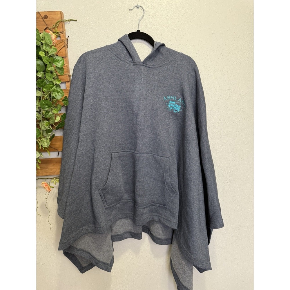 Shakespeare Festival Ashland Oregon MV Sport Poncho Sweatshirt Hoodie One size